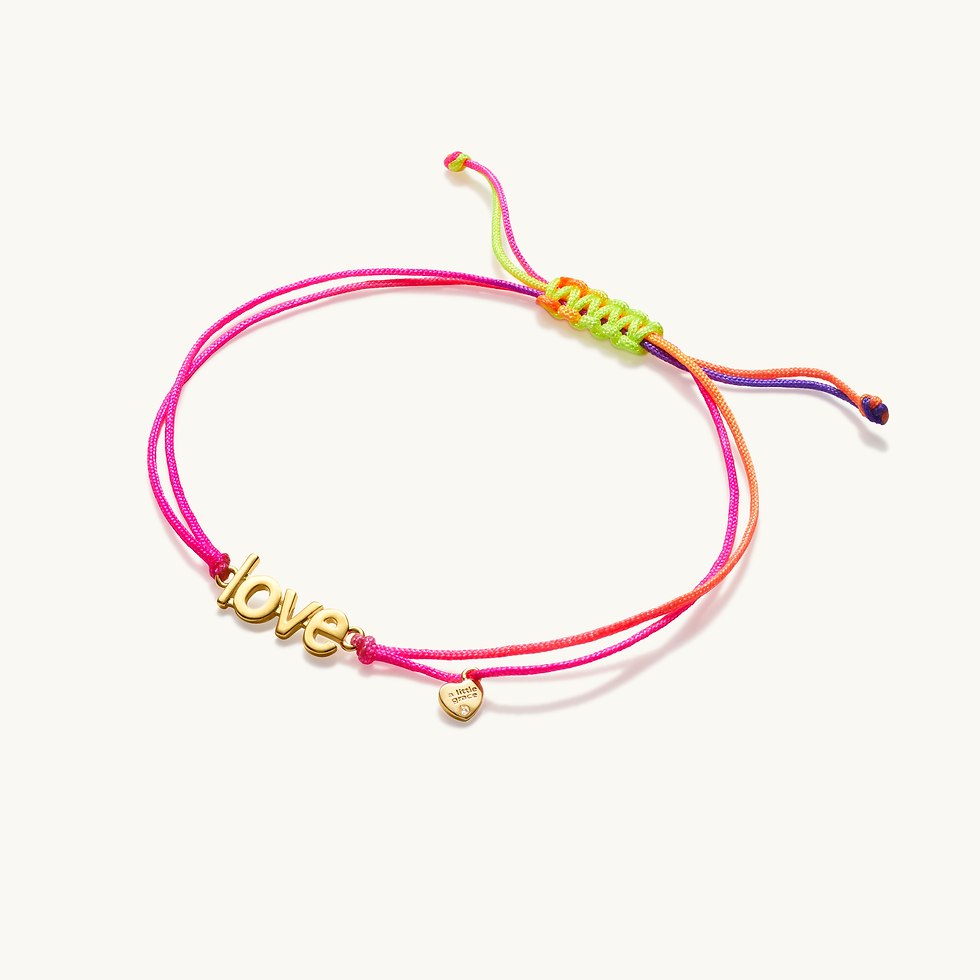 "Love" Friendship Bracelet