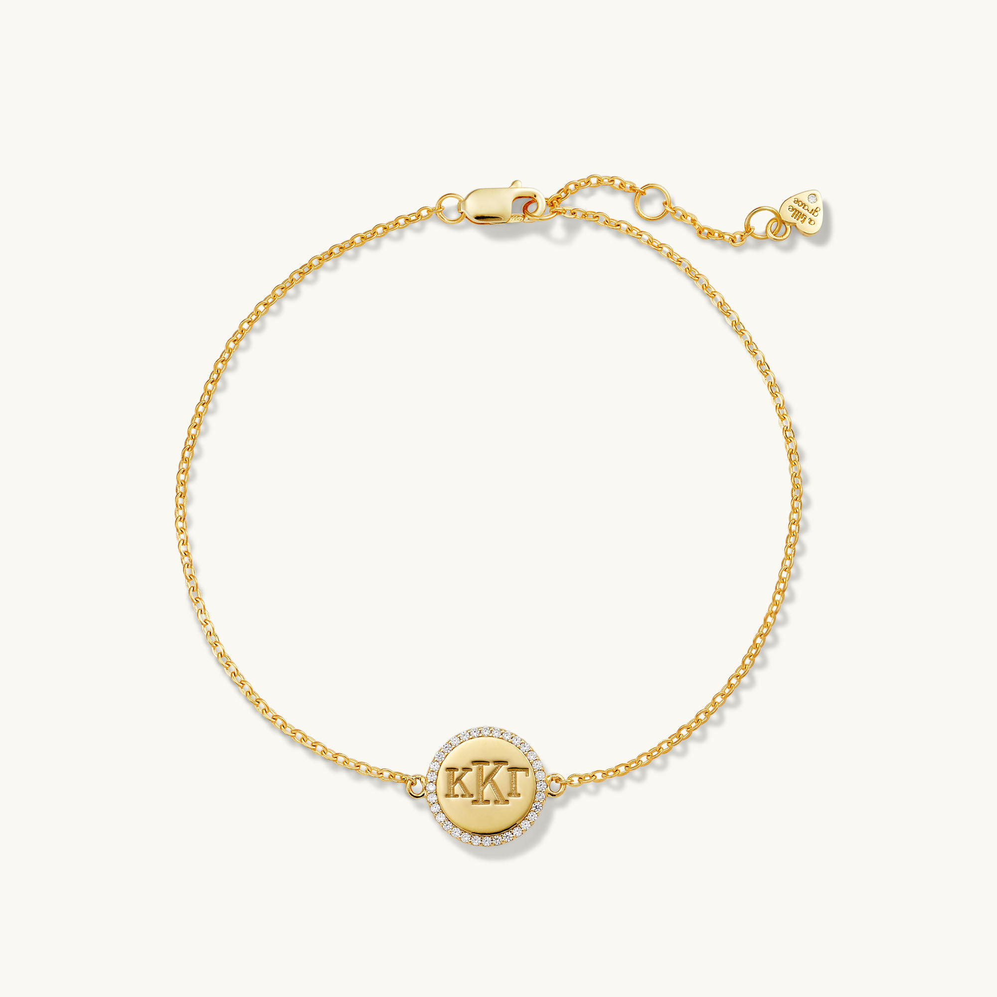 Kappa Kappa Gamma Pave All Around Bracelet