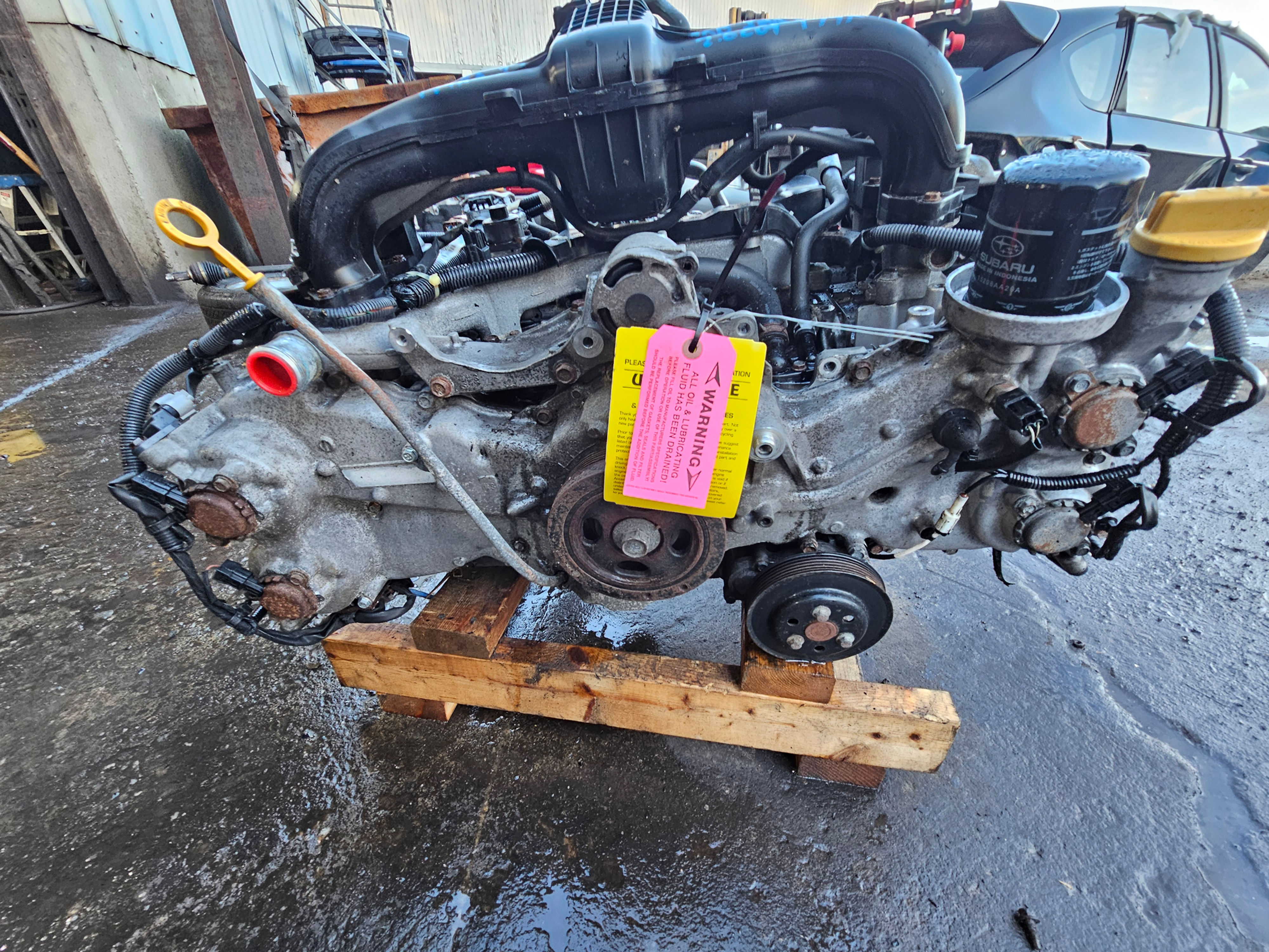 2015-2017 Subaru impreza 2.0 A/T engine Longblock 10100CB400