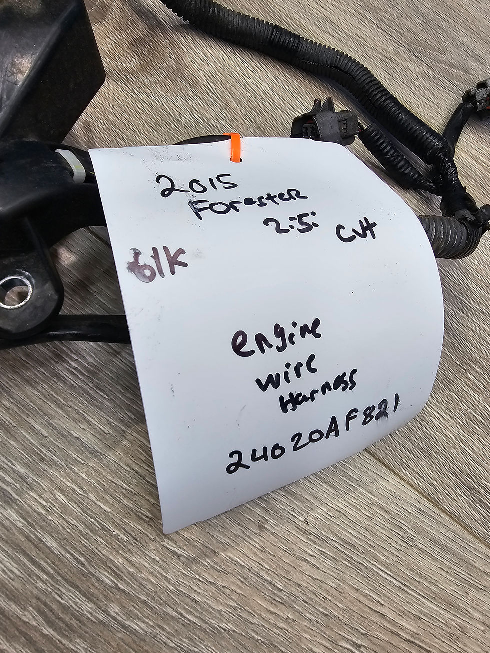 Thumbnail: 2014-2016 Subaru forester 2.5i A/T engine wire harness 