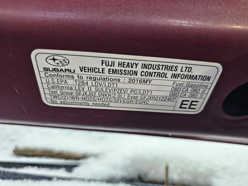 Thumbnail: 2012-2016 Subaru impreza 2.0 A/T Driveshaft  27111FJ021 127k
