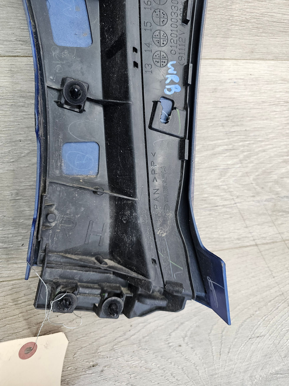 Thumbnail: 2015-2021 Subaru wrx 2.0 right passenger fender garnish 91112VA101NN wrb