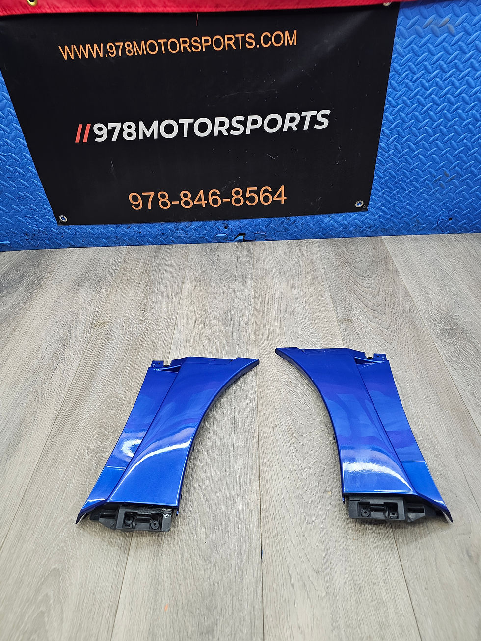 Thumbnail: 2015-2021 Subaru wrx 2.0 fender garnish pair K7X