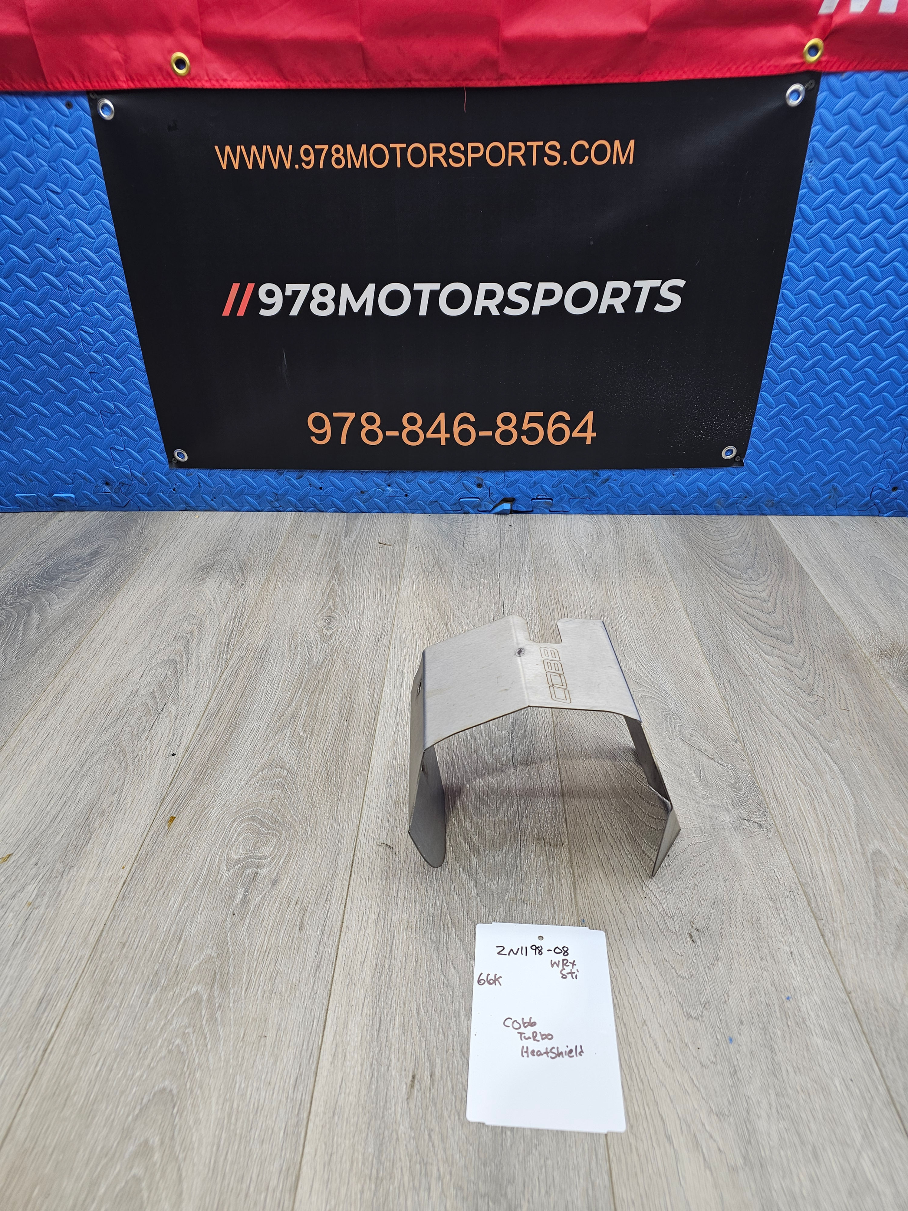 2004-2021 Subaru wrx sti 2.5 cobb turbo heatshield 512510