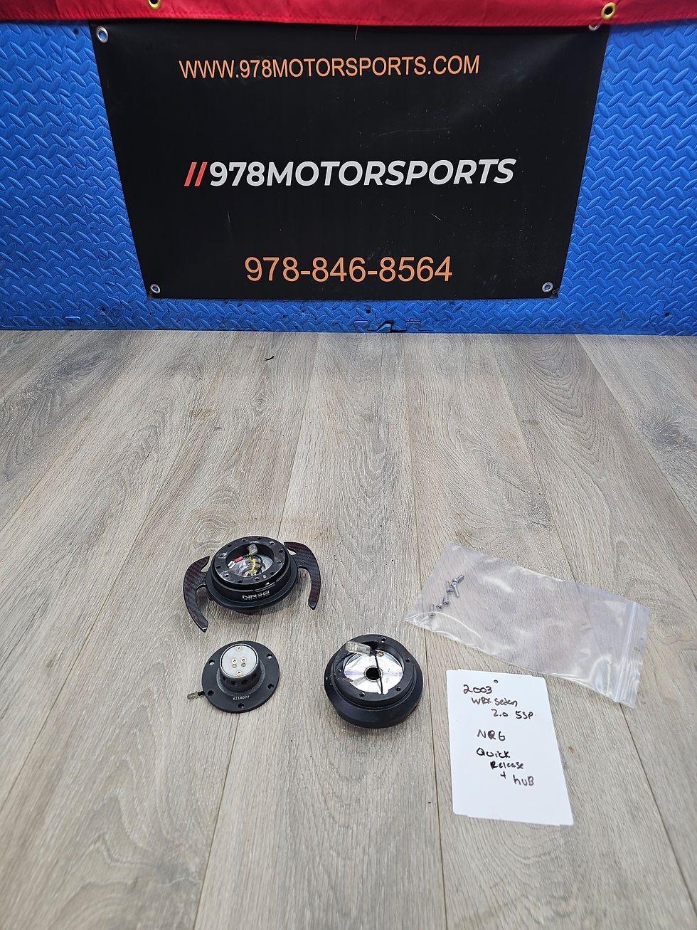 Thumbnail: 2002-2007 Subaru wrx nrg quick release hub kit