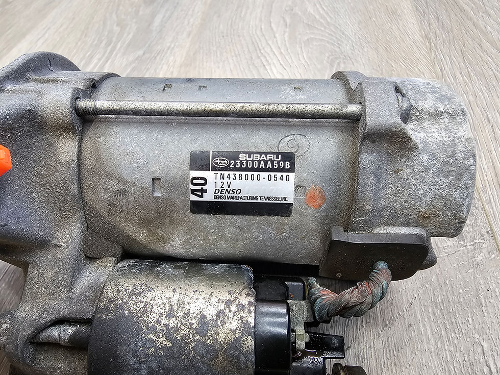 Thumbnail: 2010-2014 Subaru legacy outback 2.5 a/t starter motor 23300AA59B