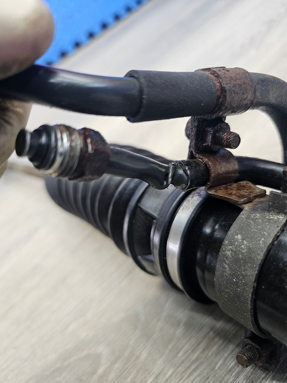 Thumbnail: 2018-2021 Subaru wrx sti 2.5 power steering rack 34110VA130 89k