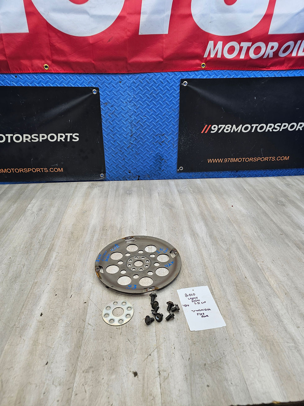 2010-2017 Subaru legacy sedan 2.5i a/t transmission flex plate 12332AA150 42k