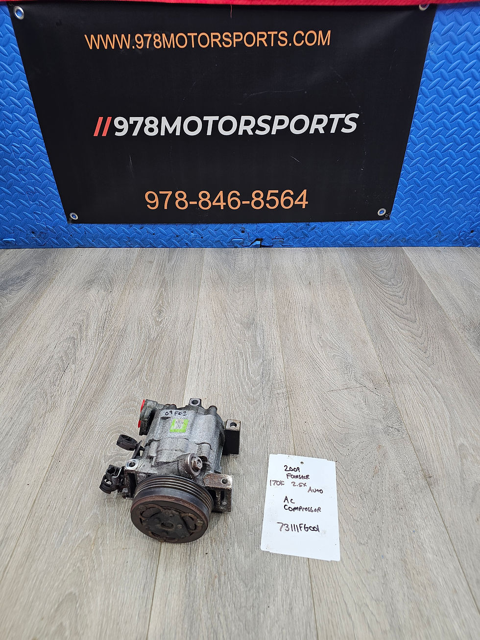 Thumbnail: 2009-2010 Subaru forester 2.5 ac compressor 73111FG001 170k