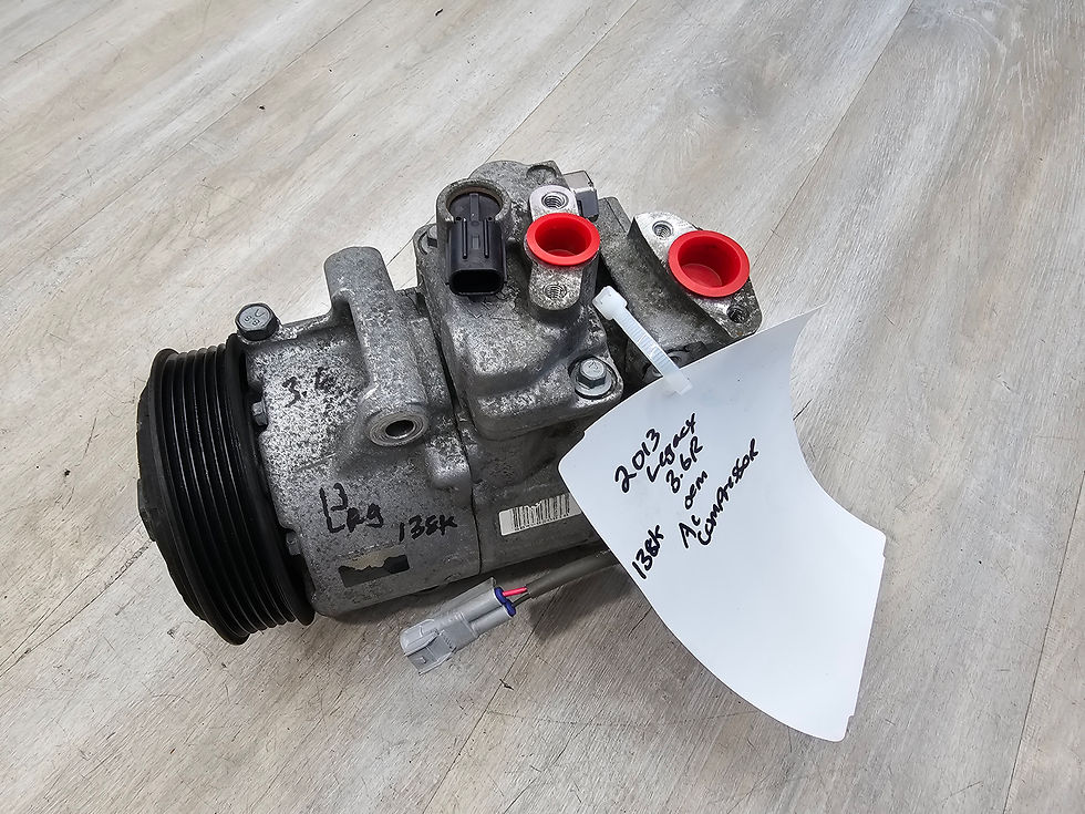 Thumbnail: 2010-2014 Subaru legacy sedan 3.6 a/t ac compressor 73111AJ03A