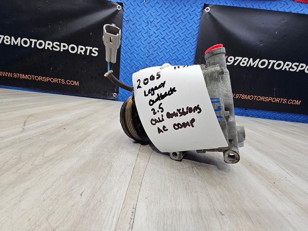 Thumbnail: 2005-2006 Subaru legacy outback 2.5 ac compressor 73111AG001 117k