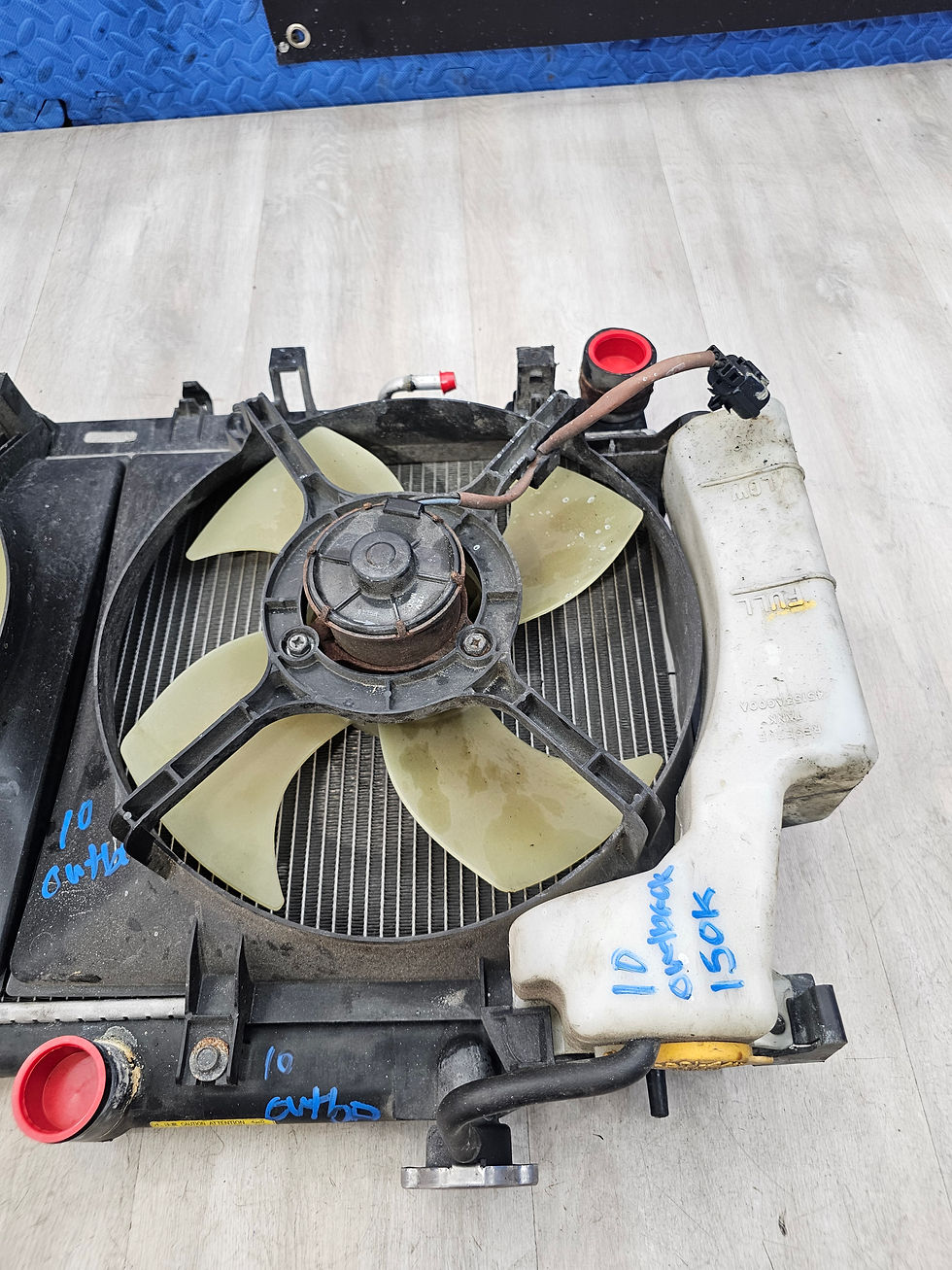 Thumbnail: 2010-2014 Subaru legacy outback 2.5 radiator with fans 45111AJ07A 150k