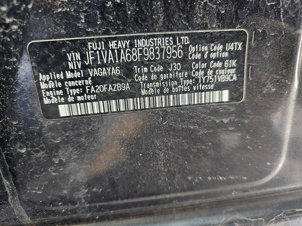 Thumbnail: 2015-2021 Subaru wrx 2.0 M/T starter motor 23300AA631 119k