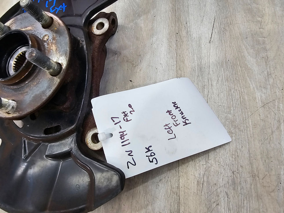 Thumbnail: 2014-2018 Subaru forester XT 2.0 left driver front knuckle 