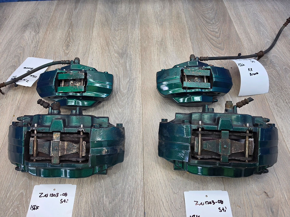 Thumbnail: 2008-2017 Subaru wrx sti 2.5 oem brembo brake caliper set