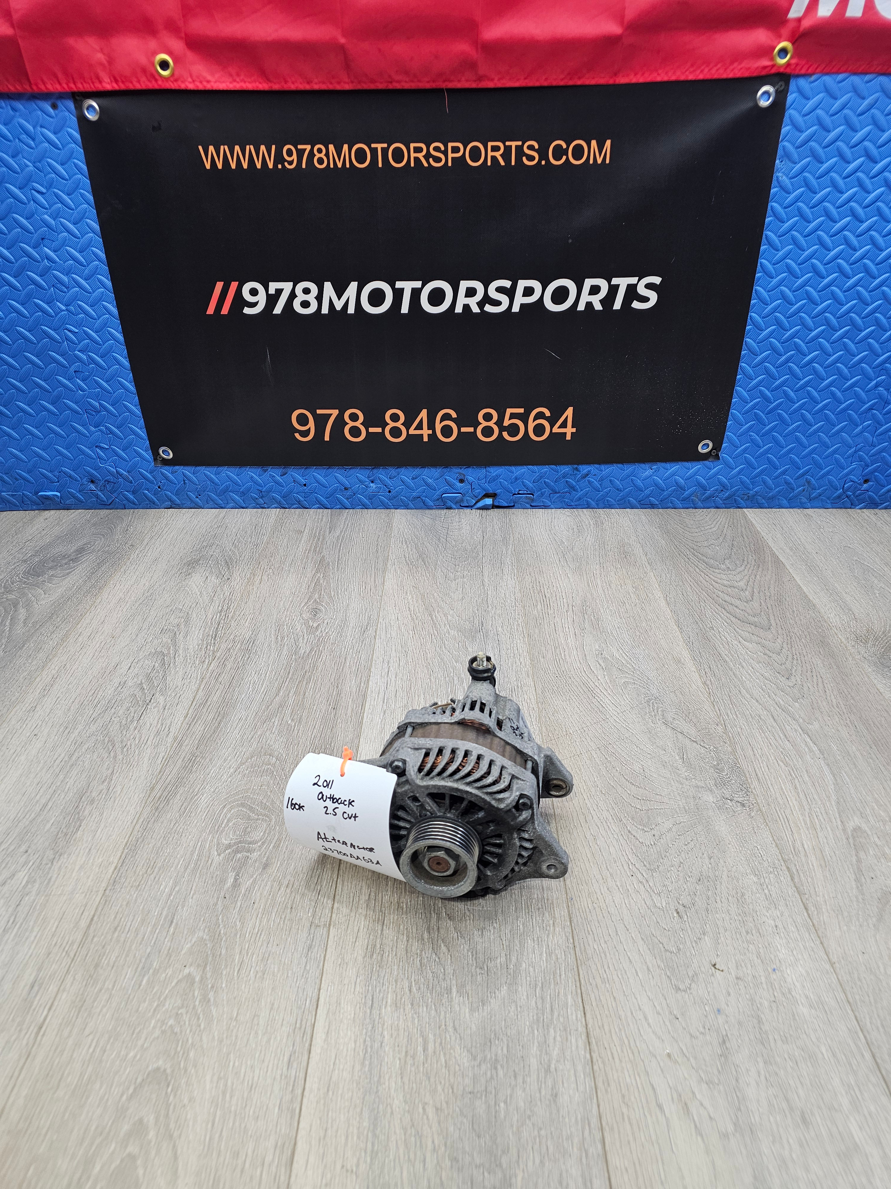 2010-2012 Subaru outback 2.5 alternator 23700AA63A 160k