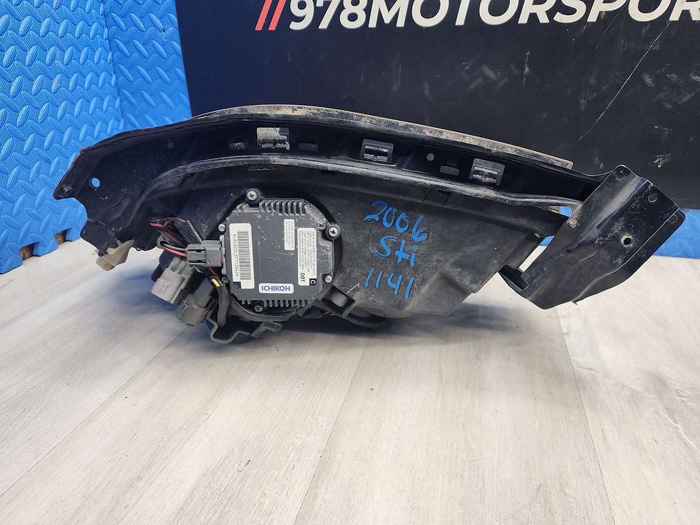 Thumbnail: 2006 Subaru impreza wrx sti ej257 oem passenger hid headlight assembly 