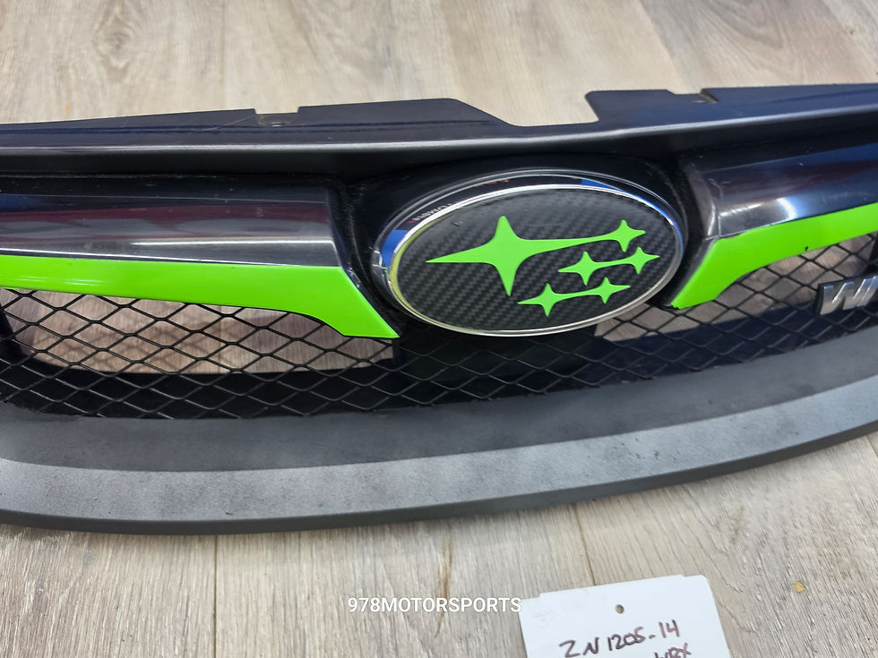 Thumbnail: 2011-2014 Subaru wrx 2.5 front grille 91121FG100 123k