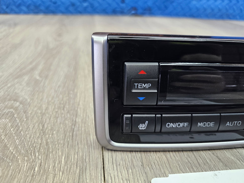 Thumbnail: 2019-2022 Subaru ascent 2.4 rear ac temperature control 72312XC01A 91k