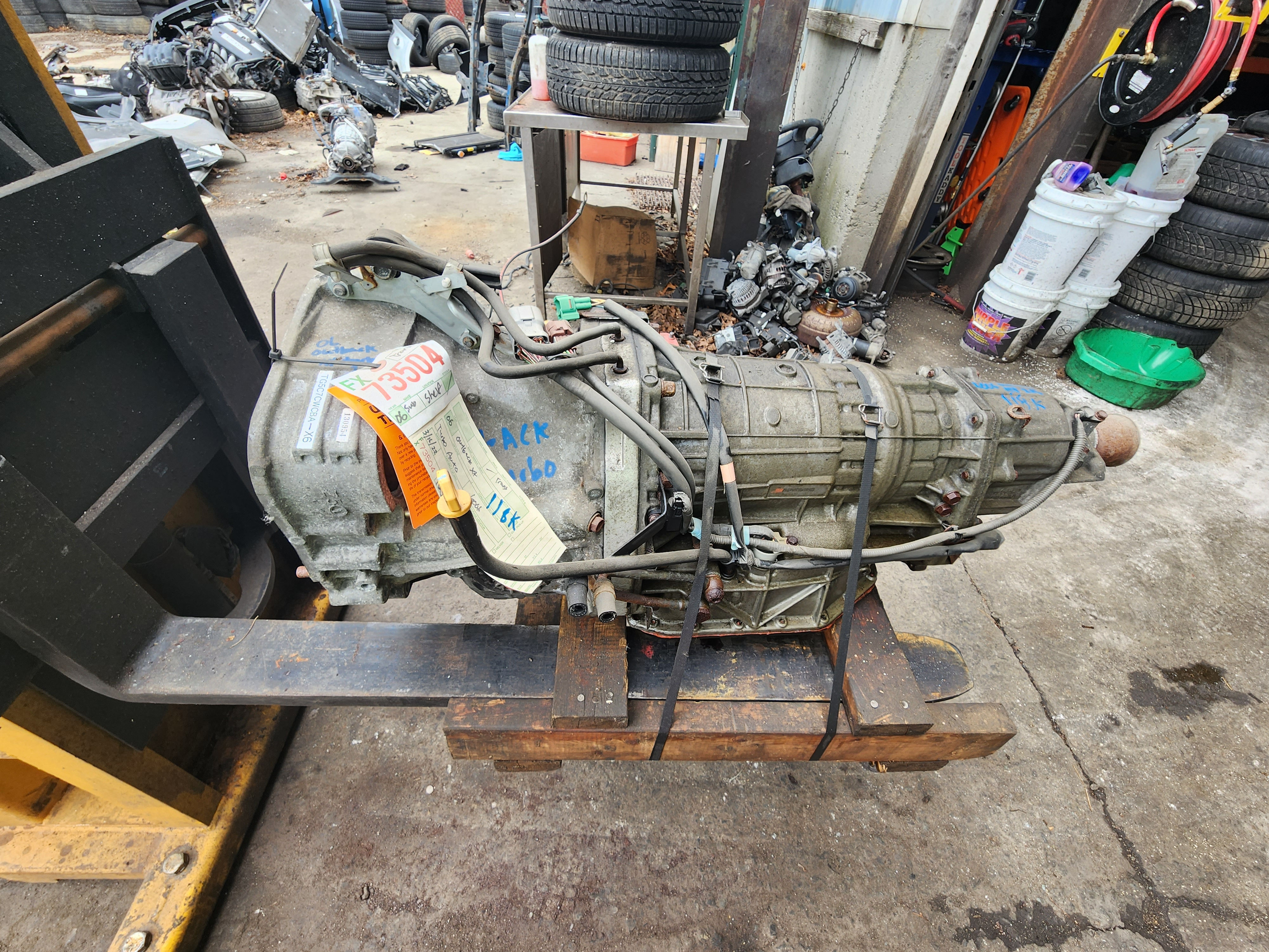 2006 subaru outback xt 2.5 automatic transmission 31000AG720 118k