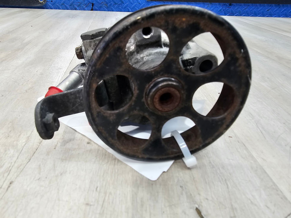 Thumbnail: 2007-2008 Subaru forester 2.5X a/t power steering pump 34430SA0219L 124k 