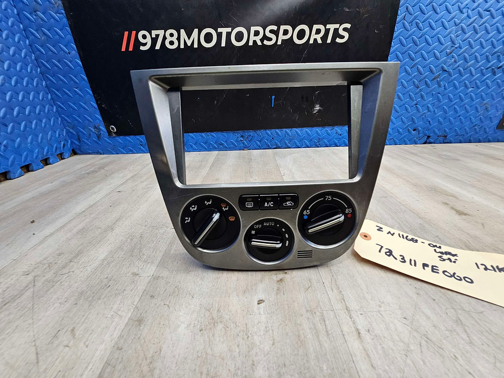 Thumbnail: 2004 Subaru impreza wrx sti ej257 ac Tempature control 