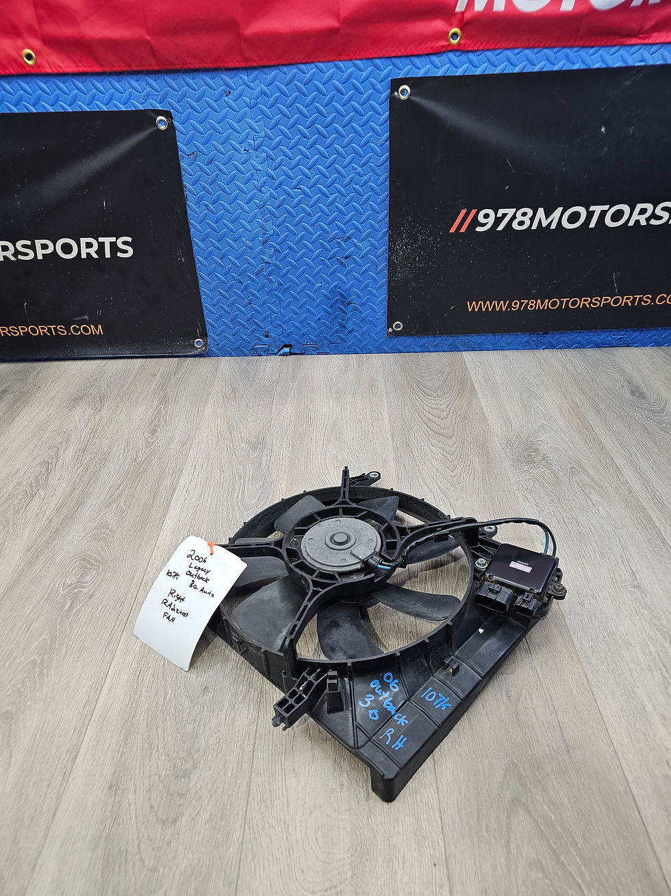 Thumbnail: 2005-2009 Subaru Legacy outback 3.0 a/t right passenger radiator fan 