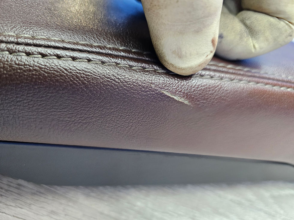 Thumbnail: 2013-2014 subaru outback 2.5 sap brown leather Armrest 