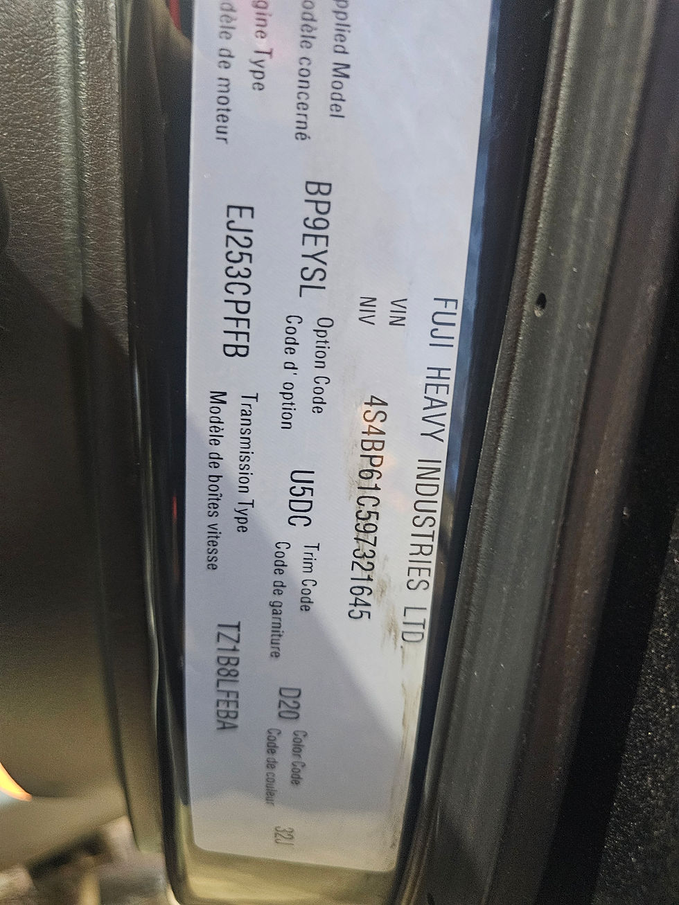 Thumbnail: 2009 Subaru Legacy outback 2.5 radio assembly 86201AG72A