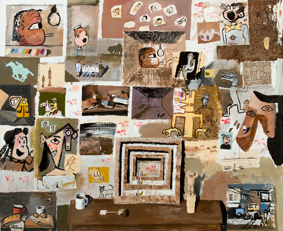 Miniatura: Puzzle con cuadro de Ignacio Iturria