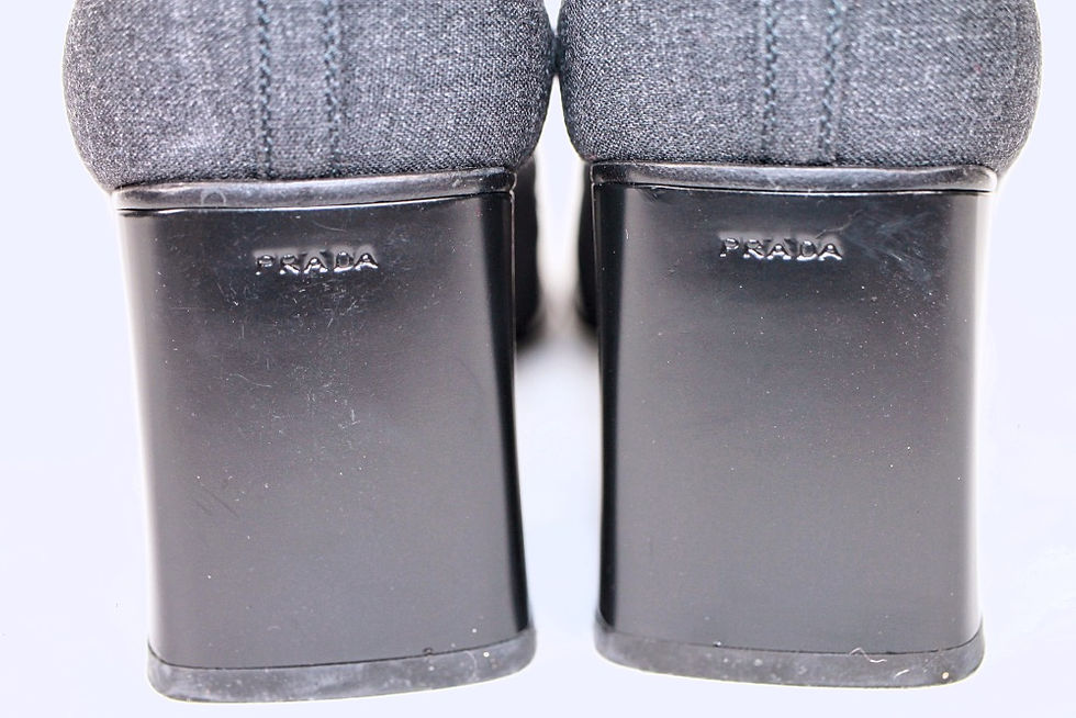 Thumbnail: Prada Vintage Block Heels Size 40 1/2 EURO (9 1/2 US)