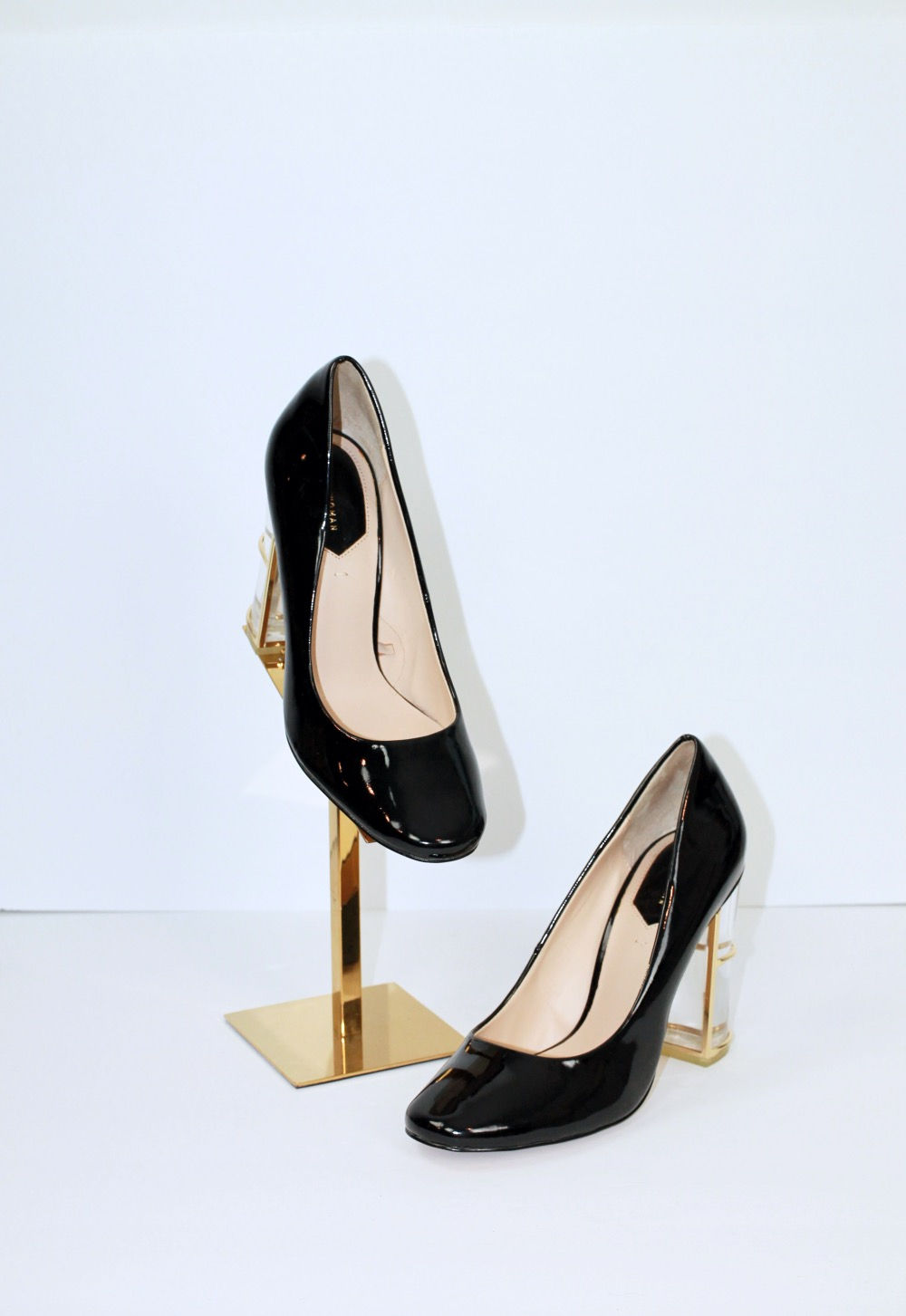 Zara Patent Leather Heels Size (8)