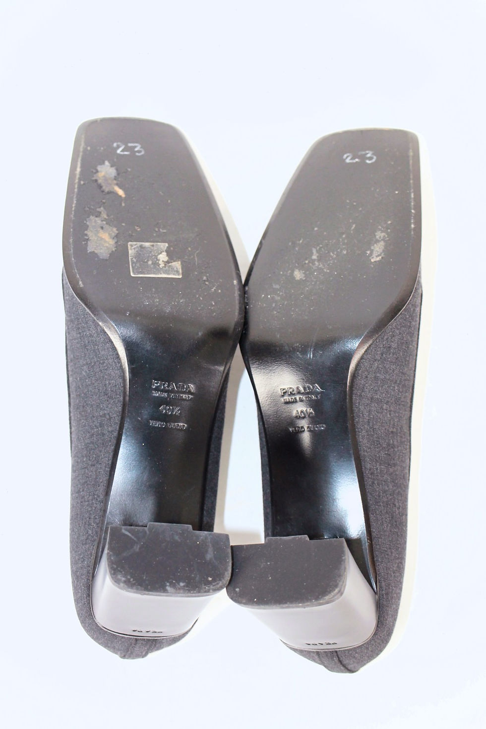 Thumbnail: Prada Vintage Block Heels Size 40 1/2 EURO (9 1/2 US)