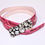 Thumbnail: Steve Madden Pink Snakeskin Belt Size (S)