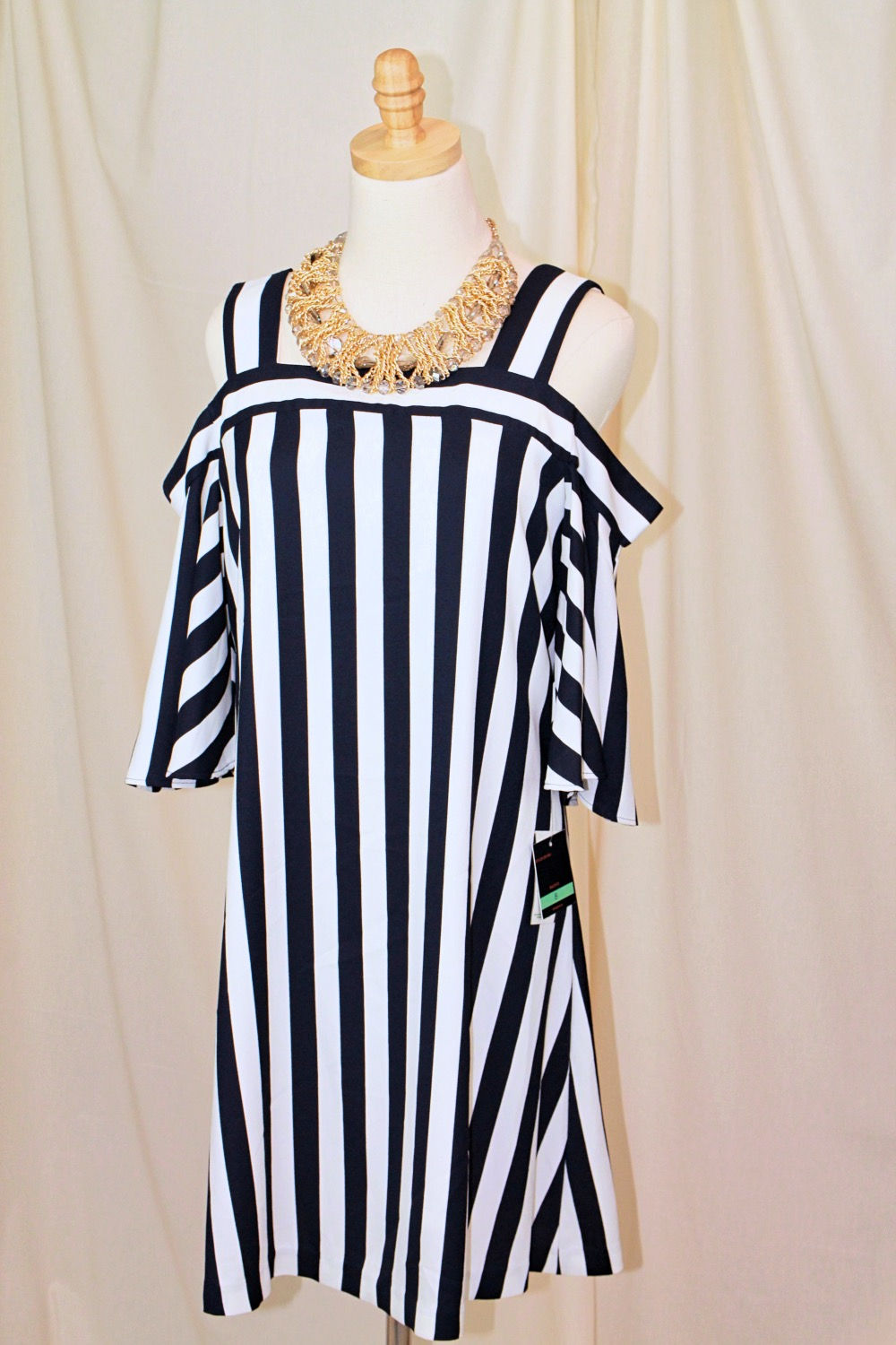 Just Taylor Striped Dress Size (8)