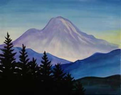 Paint & Sip - Mystic Mountain