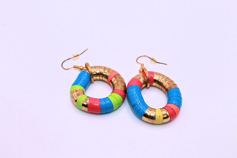 Thumbnail: Multi-Color Statement Earrings
