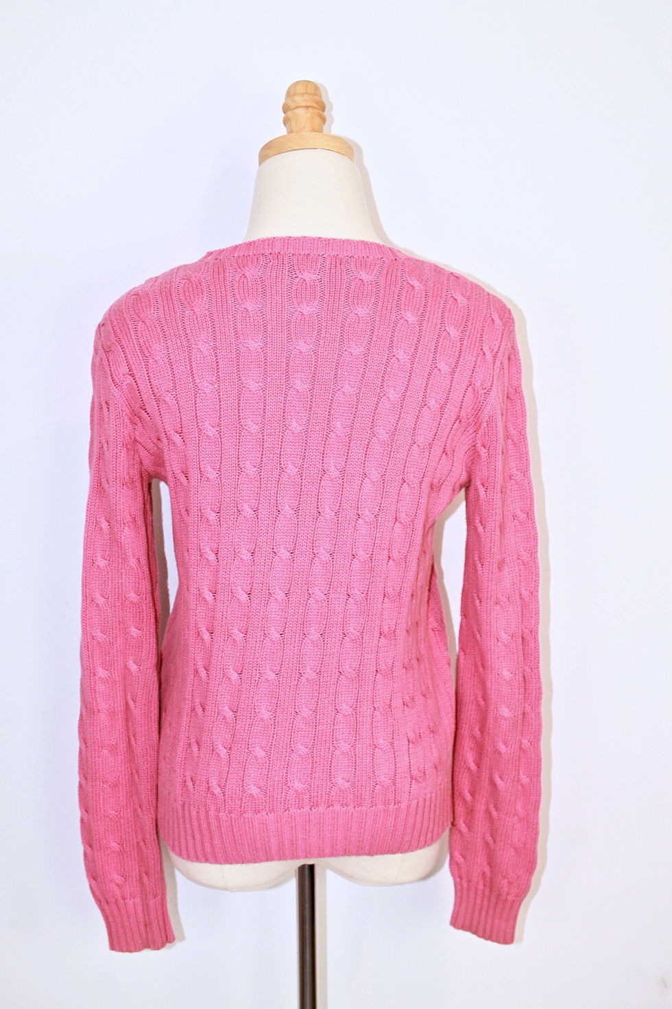 Thumbnail: Ralph Lauren Cable Knit Cotton Sweater Size (M)