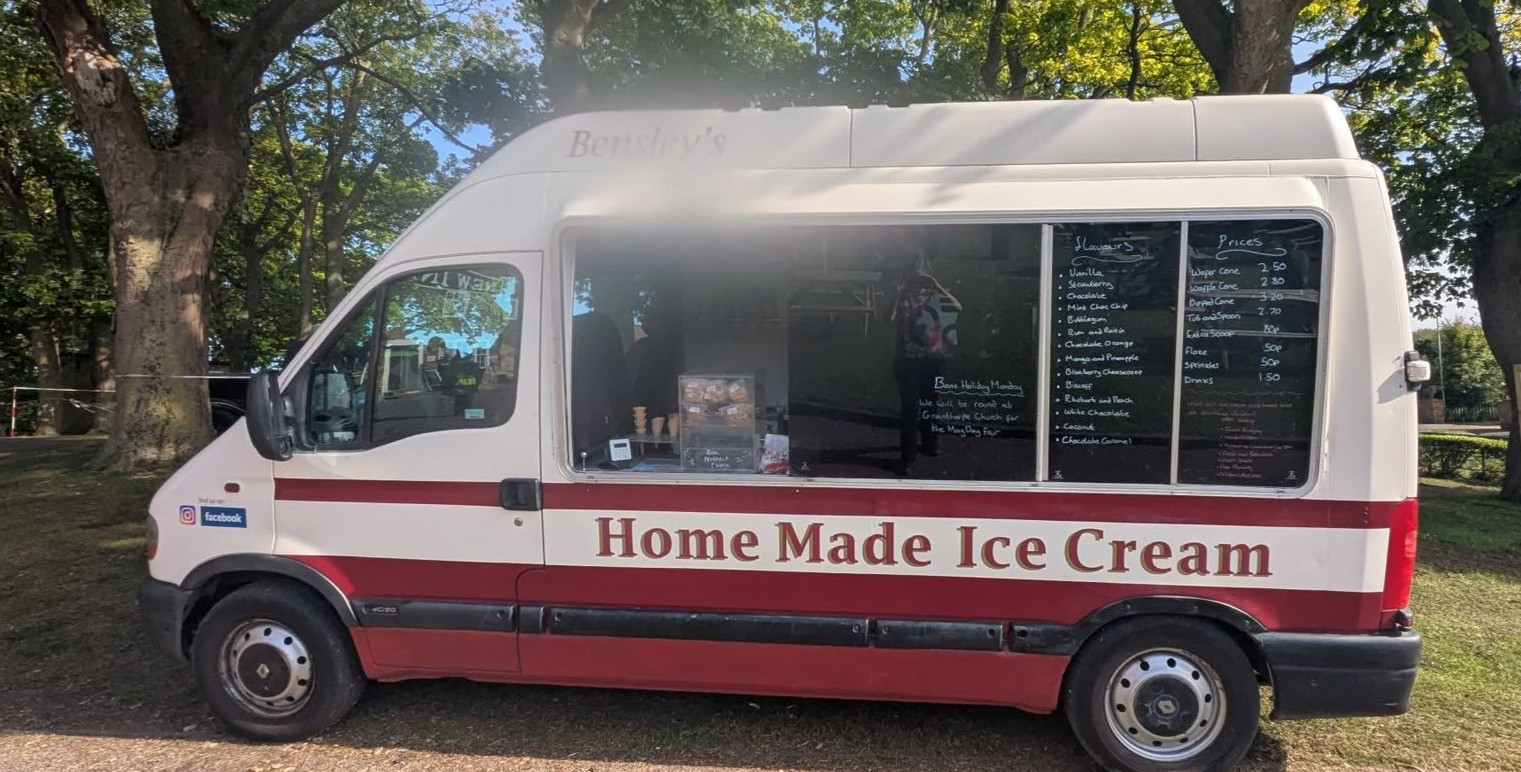 Bensley's Homemade Ice Cream Van