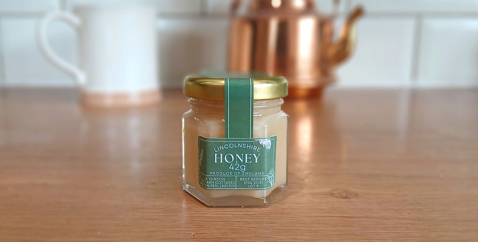 42g mini soft set British , Lincolnshire honey