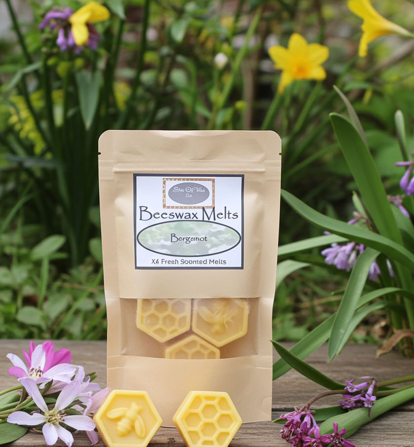 Thumbnail: Beeswax Wax Melts - Spring Collection, Bergamot
