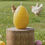 Thumbnail: Beeswax Easter Egg Candle made by Stax Of Wax Ltd