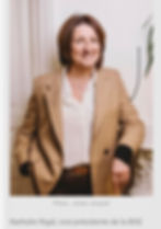 Portrait Nathalie RIGAL vice président de la BGE - Assurances RIGAL à Dijon