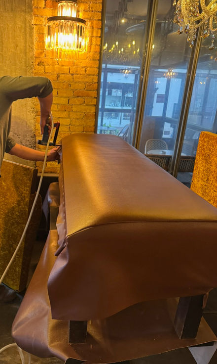 Fabrication de banquettes sur mesure par JD Design - Butry sur Oise (95)