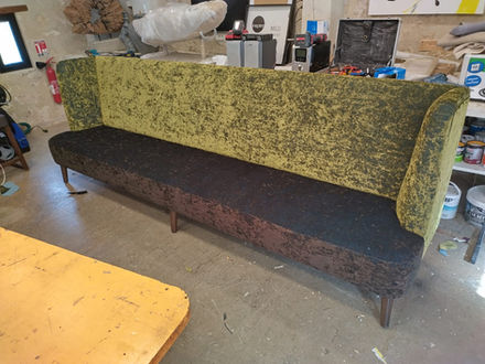 Fabrication de banquette sur mesure par JD Design - Butry sur Oise (95)