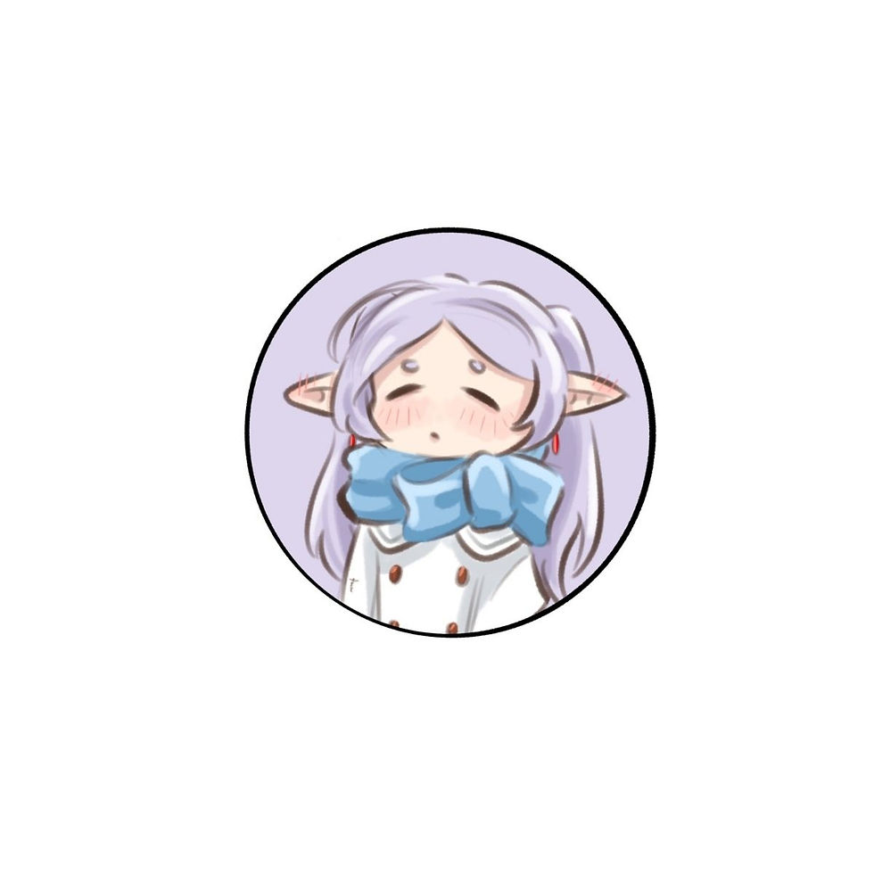 Miniatura: Chaveiro Frieren