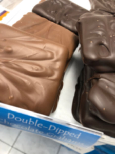 Double-Dipped Chocolate Graham Cracker