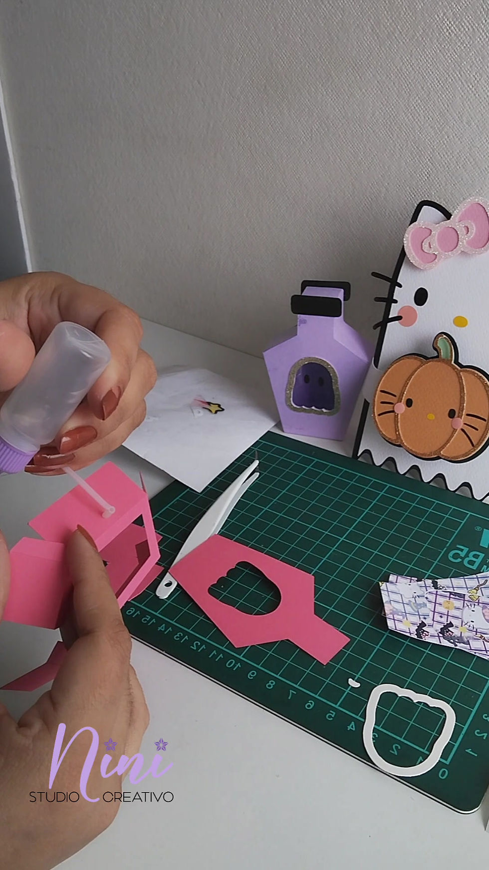 Miniature : Caja fantasma Hello Kitty kitty