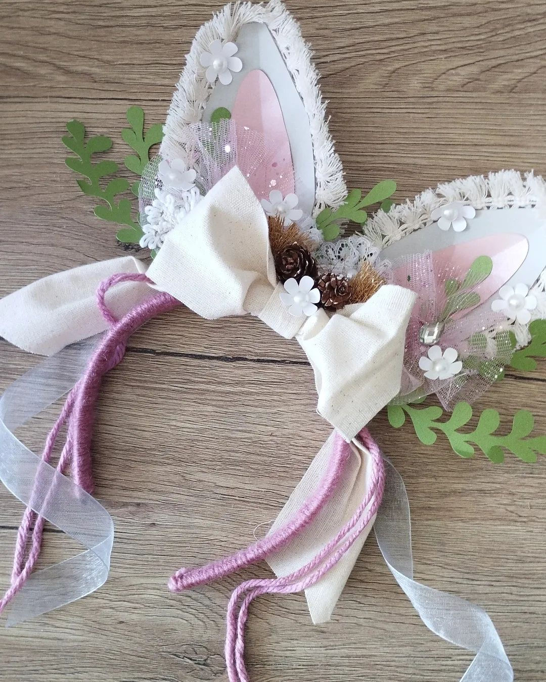 Cintillo Orejas de conejo poly