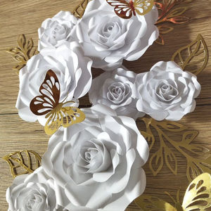 Rosas de papel